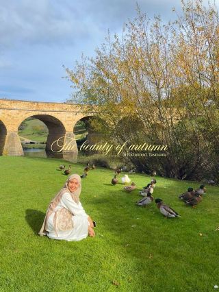 호주 태즈매니아의 숨겨진 마을: 가을에 리치먼드의 매력을 발견하세요