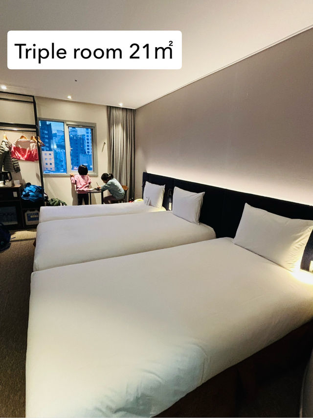 ソウルで家族4人滞在可能なコスパ◎ホテル❣️