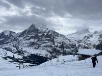 4월에도 눈으로 가득했던 스위스 피르스트