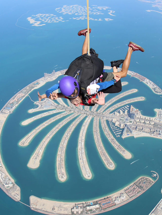 🇦🇪✨ SKYDIVE DUBAI – Falling for the Palm Jumeirah From 13,000 ft
