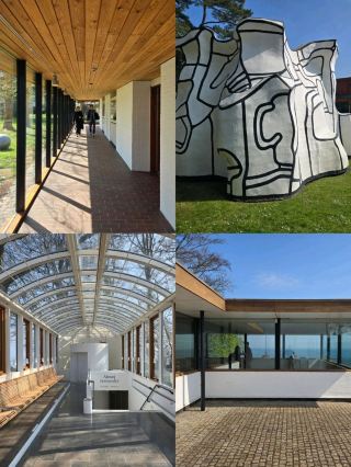 Not Frank Lloyd Wright, but with a kindred soul: Denmark's Louisiana Museum.