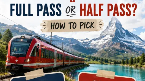 "Full Pass or Half Pass? How to Pick the Right Swiss Rail Deal for Your Trip 🏔️ — traveler post in Stoos