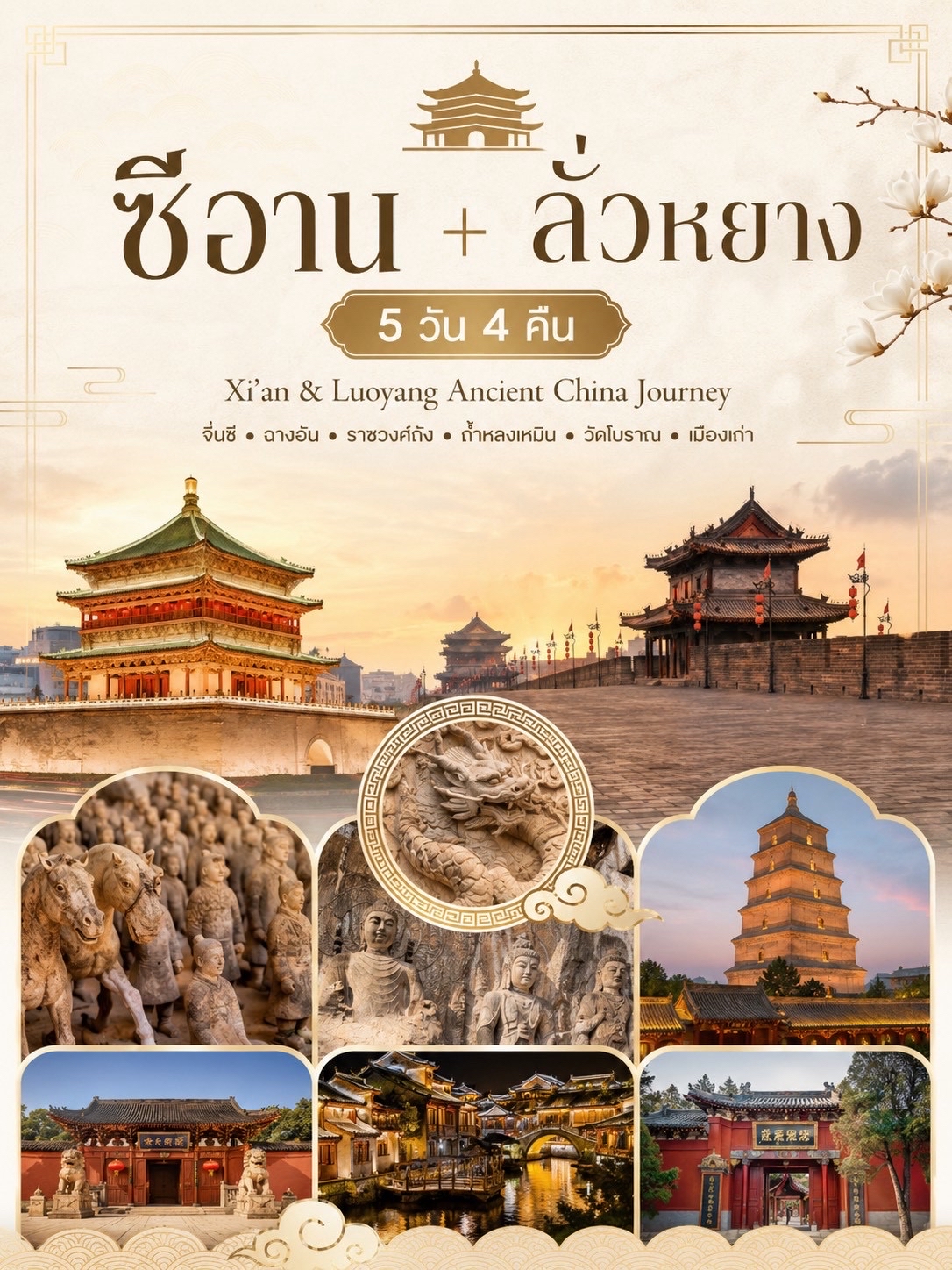 🇨🇳 Tây An & Lạc Dương — Hai thành phố cổ kính đưa bạn trở về quá khứ của Trung Quốc 🏮✨