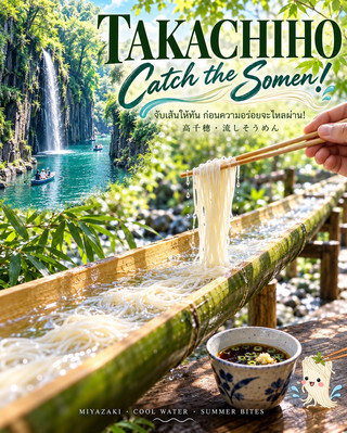 🍜 TAKACHIHO — จับเส้นให้ทัน แล้วไปหลงรักหุบเขาสีมรกต 🌿🇯🇵