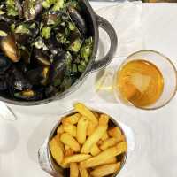 Mussels fries patas delicious 