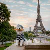 The best viewpoint to see the Eiffel Tower