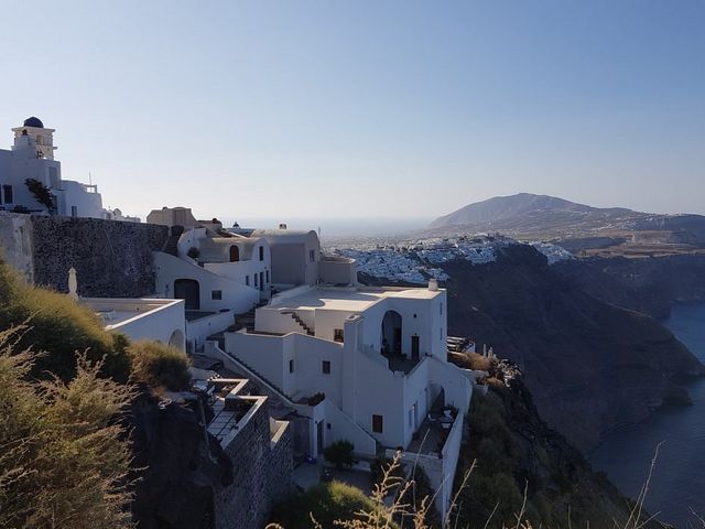 Santorini's Sunset Serenade