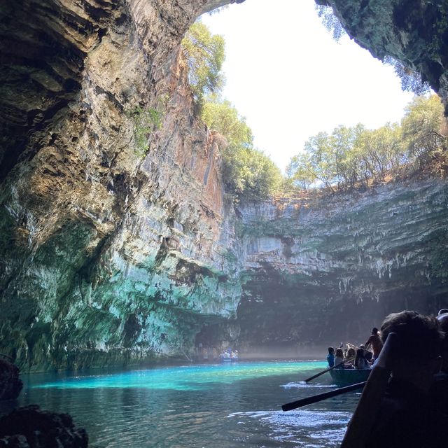 Magical Melissani Cave Lake