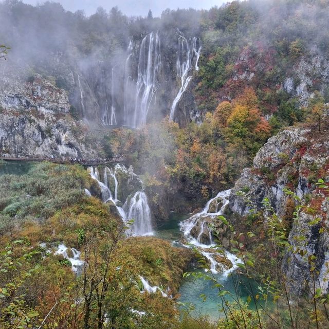 Natural Wonder of Splitvice waterfalls 