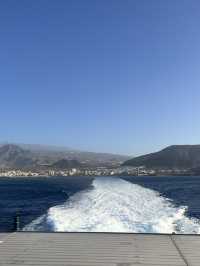Tenerife to La Gomera ferry 🇪🇸
