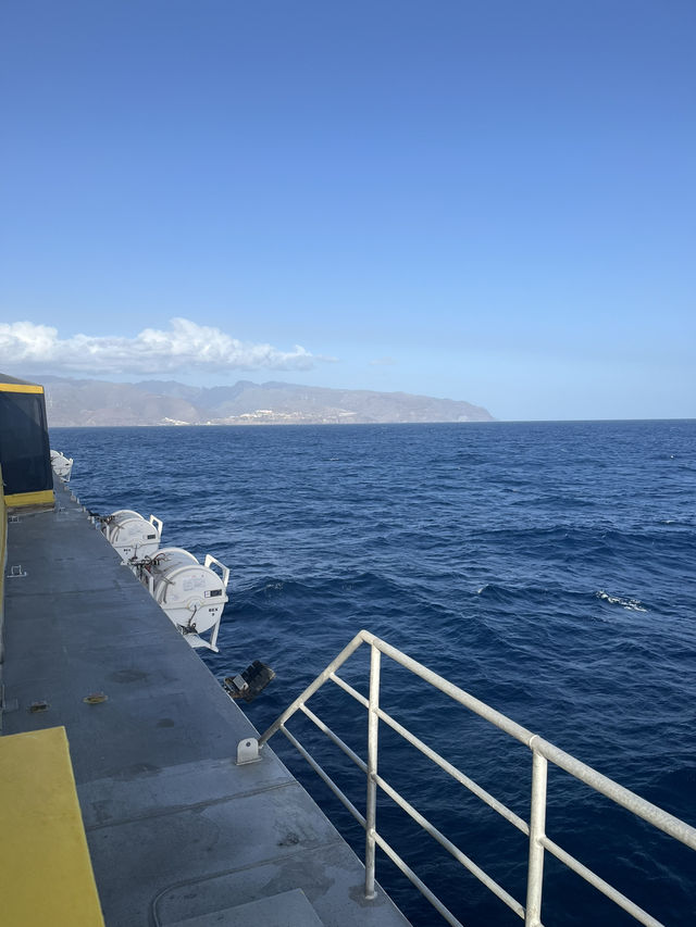 Tenerife to La Gomera ferry 🇪🇸