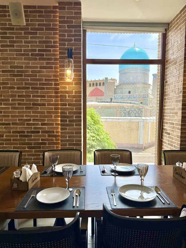 Spring Bites with a View at EMIRHAN Restaurant, Samarkand