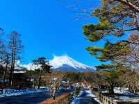 🗻 Winter Calm at Mount Fuji ❄️