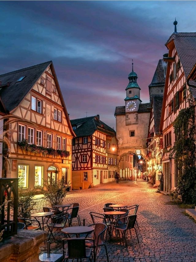🏰🌸 “Time-Travel in Timber: Rothenburg’s Fairytale Streets” 🇩🇪