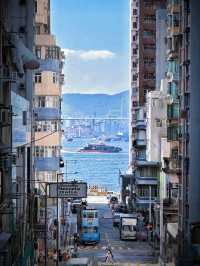 🇭🇰香港City Walk｜漫畫裏的藍色公路💙