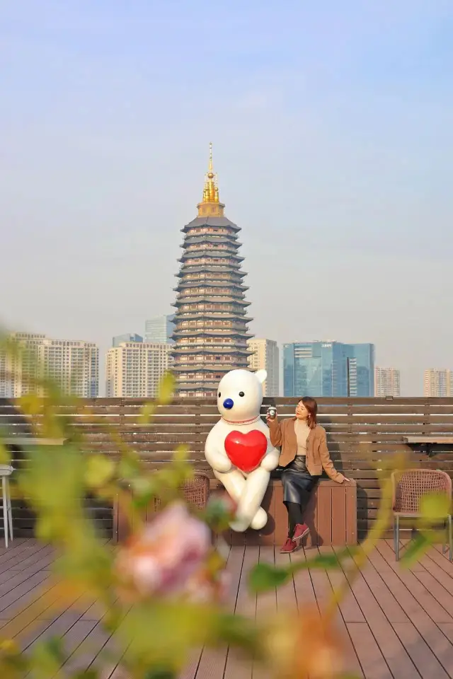 Always young, always in love with the comfort of Tianning Temple in the autumn afternoon~