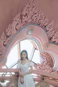 曼谷不能錯過，粉紅少女心三頭神象博物館