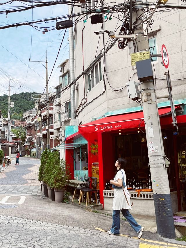 韓國首爾必去景點city walk解放村邂逅浪漫街區