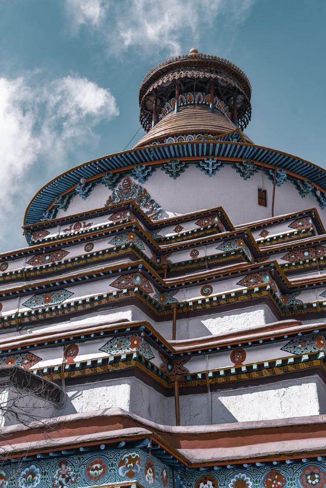 西藏小眾寺院●十萬佛塔白居寺