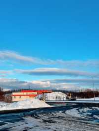 趕了一天路，終於來北海道滑雪啦