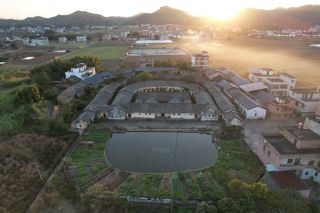 Zhengjiang Village in Xingning, Guangdong, is home to the Le Shan Wei compound