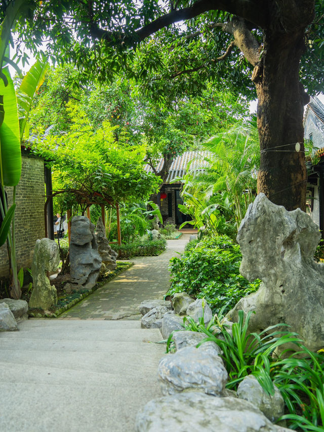 跟著《中國國家地理》打卡佛山梁園太值了