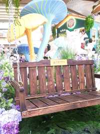 大寧久光花漾植愈力的花園列車站