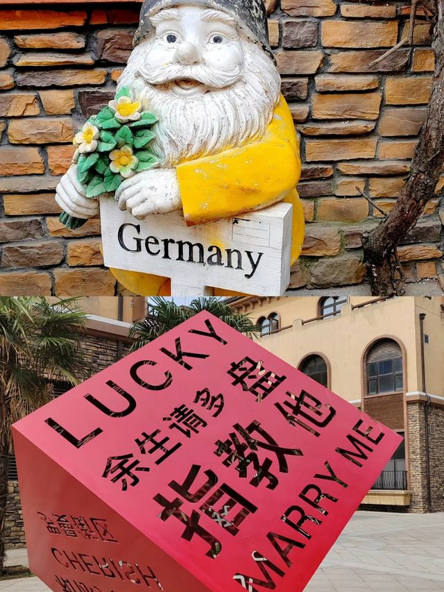 羅曼小鎮很適合情侶拍婚紗照
