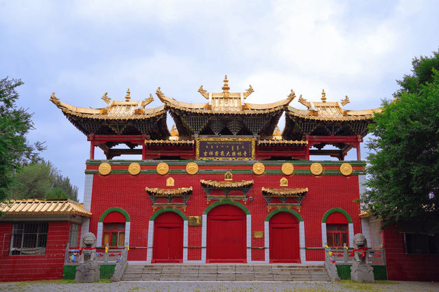 哪家寺院拍照強？通遼大樂林寺必榜上有名！