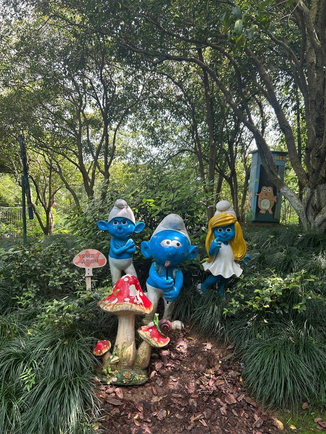 杭州citywalk虎跑公園，動物園，兒童樂園
