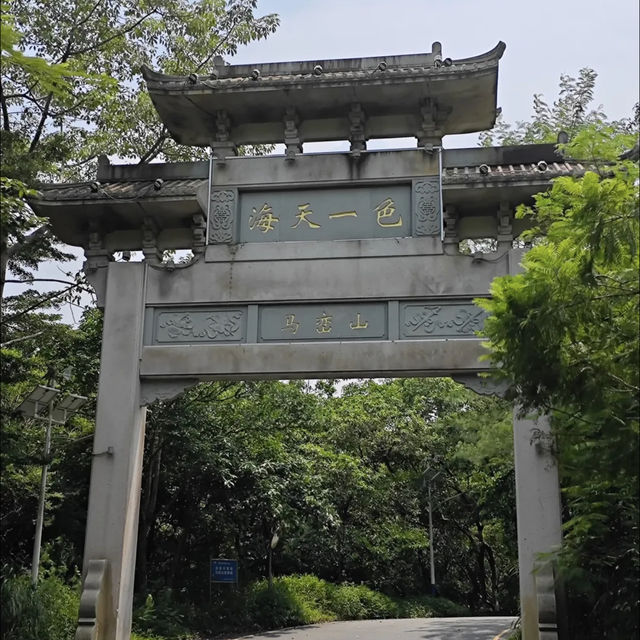 老家來人了玩轉深圳之馬巒山公園