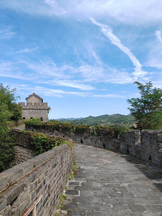 登虎山長城。