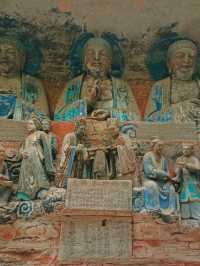 Baoding Shan Grand Impressions: Unique Rock Carvings