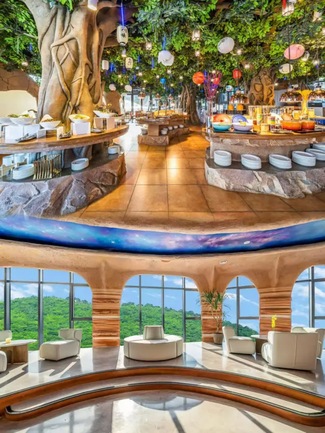 A magical place where you can reach for the stars and sleep under the starry sky. 