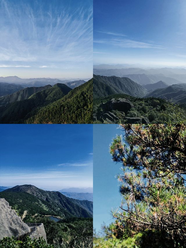 在石牛山遇見了仙境般的雲海。