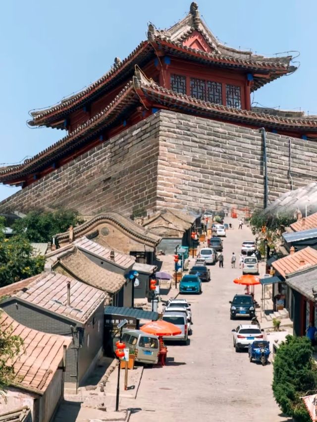 河北打卡擁有七百多年歷史風貌猶存的古老驛站。