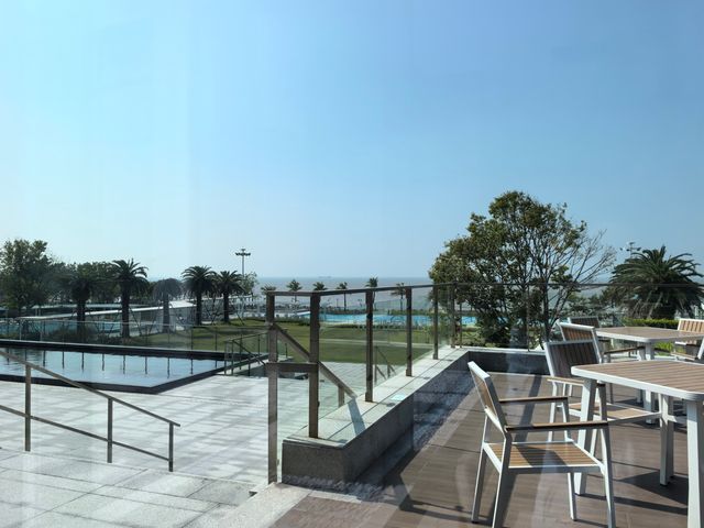 海洋溫泉浪漫酒店  最美日落打卡點