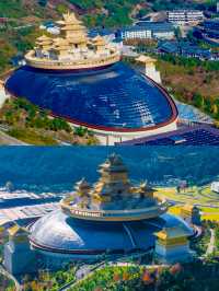 寧波奉化｜雲頂天宮 金色佛殿｜彌勒聖壇