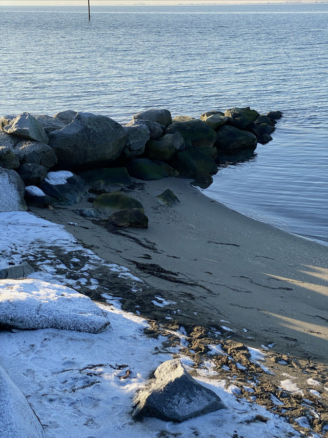 春節漫遊溫哥華｜海岸殘雪