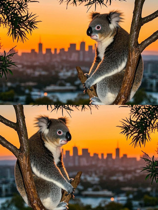 Meet koalas! A warm encounter across species!