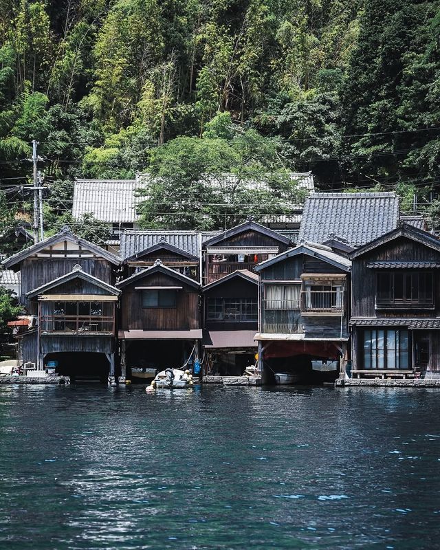 在伊根舟屋散步，享受京都小鎮治癒24小時