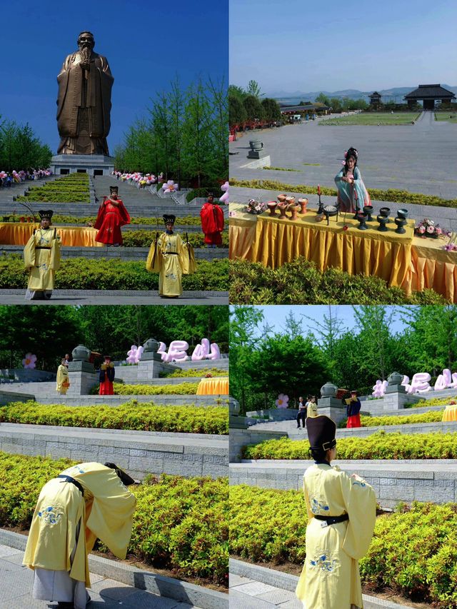 太震撼！五一巨大煙花秀就在山東尼山聖境