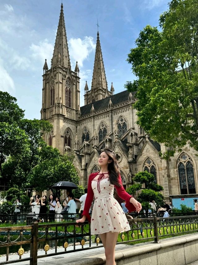 The Sacred Heart Cathedral in Guangzhou is Amazing🌟