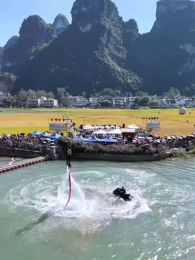 崇左明仕田園：山水畫卷裡的清涼水天堂