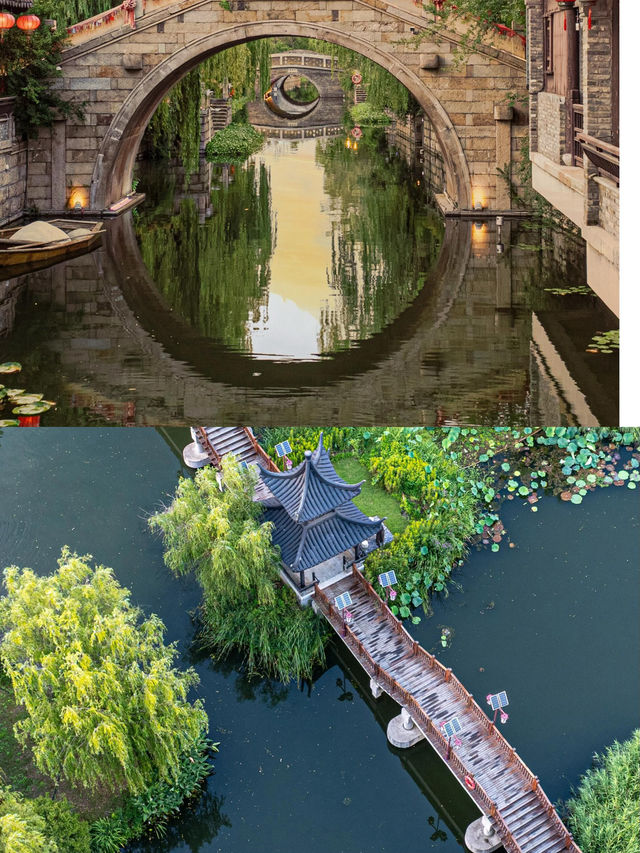 世界自然遺產鹽城黃海濕地落潮留痕沙洲如畫鹽城黃海濕地的