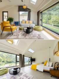 住進皖南山野北歐風山景泳池+野溪撒歡