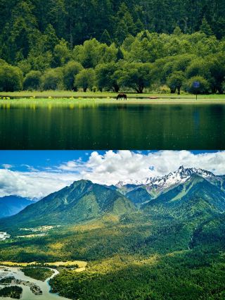 "Tibet's 'Eastern Switzerland,' breathtakingly beautiful