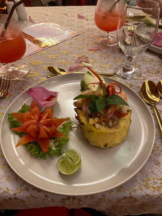 Remarkable Apsara Dinner Experience at Golden Temple Residence