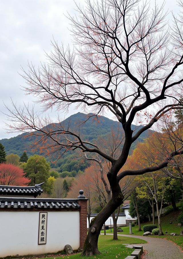 600年古村火紅柿子林，該它火！