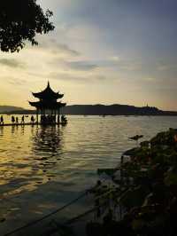 杭州西湖必看絕美夕陽